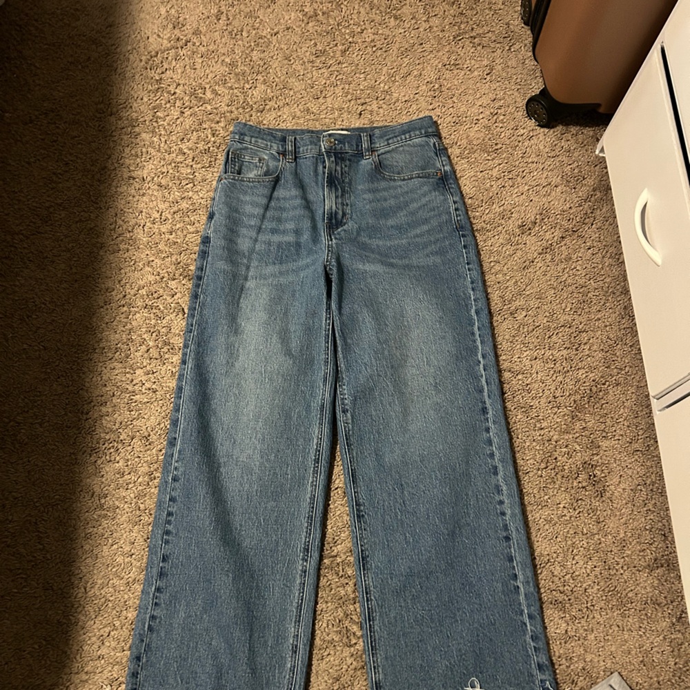 PacSun Blue Ankle & Cropped Jeans